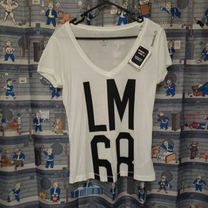Official Reebok Les Mills 68 Ladies Tee NWT